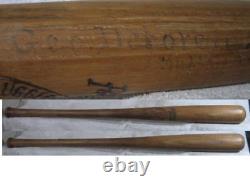 Louisville Slugger Vintage Game Used Bat Powerized Bone Rubbed George Detore