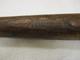 Louisville Slugger Vintage Game Used Bat Side Written Punch Mcdaniel