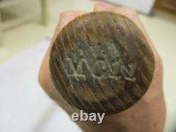 Louisville Slugger Vintage Game Used Bat Side Written Punch McDaniel