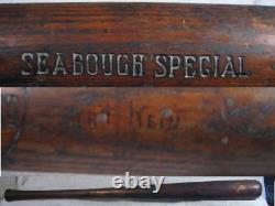 Louisville Slugger Vintage Game Used Bat art Rein Seabough Special