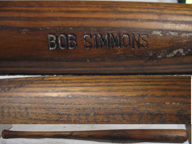 Louisville Slugger Vintage Game Used Bat Circa 1920's Bob Simmons