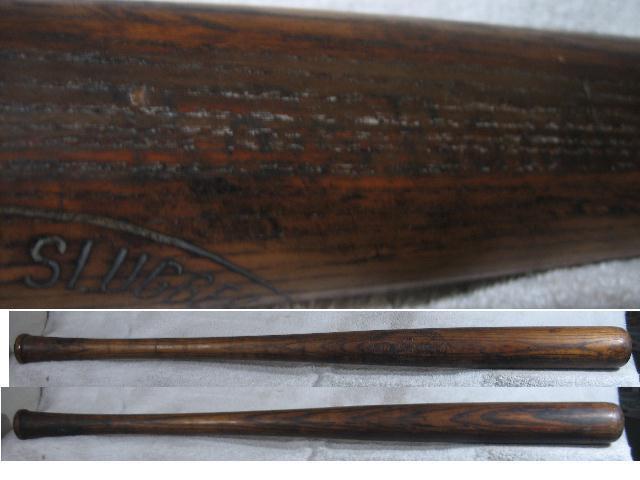 Louisville Slugger Vintage Game Used Bat Circa 1920's Robert Bob Edwards Lynn