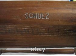 Louisville Slugger Vintage Game Used Bat circa 1920's bart j. Schulz Louisville Slugger Vintage Game Used Bat circa 1920's bart j. Schulz