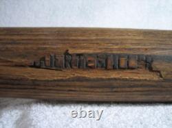 Louisville Slugger Vintage Game Used Bat circa 1920's stamped Goertemiller Louisville Slugger Vintage Game Used Bat circa 1920's stamped Goertemiller