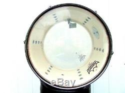 Ludwig Drums Vintage 1968 Silver Sparkle Tom 9x13 3ply Baseball Bat Muffler
