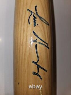 Luis Gonzalez signed bat Vintage Collectible Baseball MLB Sports Holograms