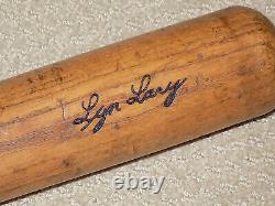 Lyn Lary Spalding Vintage Baseball Bat New York Yankees Indians Browns