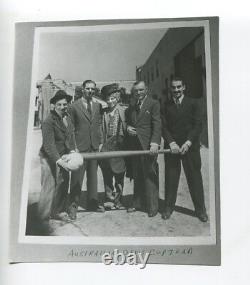 MARX BROTHERS Baseball Bat Australian Davis Cup Original 1974 London Times Photo