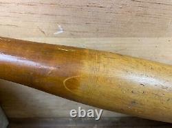 MASSIVE Antique Vtg 36 3.35 Diameter Early Wooden Handmade Wood Baseball Bat