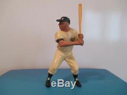 MICKEY MANTLE New York Yankees HOF Vintage 60s Hartland Figurine withORIGINAL BAT