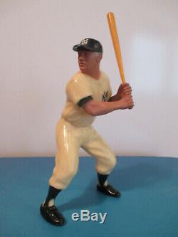 MICKEY MANTLE New York Yankees HOF Vintage 60s Hartland Figurine withORIGINAL BAT