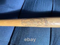 MIKE LOOKINLAND! Baseball Bat BRADY BUNCH Vintage Rare #125J Louisville Slugger