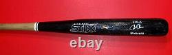 MILWAUKEE BREWERS JOE OLIVER? MLB Baseball Bat Vtg Game Used Kissimmee Stix