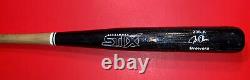 MILWAUKEE BREWERS JOE OLIVER MLB Baseball Bat Vtg Game Used Kissimmee Stix