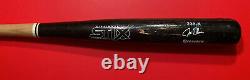 MILWAUKEE BREWERS JOE OLIVER? MLB Baseball Bat Vtg Game Used Kissimmee Stix