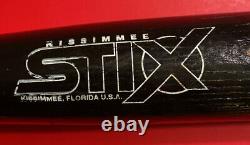 MILWAUKEE BREWERS JOE OLIVER? MLB Baseball Bat Vtg Game Used Kissimmee Stix