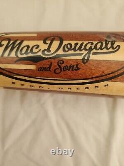 MacDougall M-21 Power Wood Baseball Bat Vintage