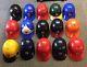 Major League Baseball Batting Helmet Lot Of 18 Vintage Mlb Batting Helmets
