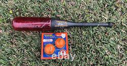 Mark McGwire Vortex Power Bat And Pack Of 2 Balls RARE Vintage Baseball Wiffle