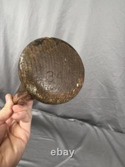 McLaughlin Millard Adirondack No 232 Doerr Type 34 White Ash Baseball Bat 40's