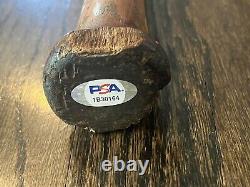 Mel Ott Game Used 1937 Order Record Vintage Baseball Bat Hof Psa/dna Coa Loa