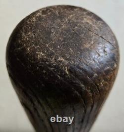 Mel Ott H&B 125 bat, Hickory, Louisville Slugger, circa 1934-35, vintage patina