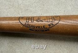 Mickey Mantle H&b Hillererich & Bradsby Co Baseball Bat Louisville Ky Vtg 1960
