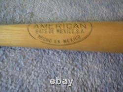 Mickey Mantle Vintage Mexican Wooden Baseball Bat-new York Yankees