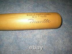 Mickey Mantle Vintage Mexican Wooden Baseball Bat-new York Yankees