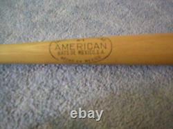 Mickey Mantle Vintage Mexican Wooden Baseball Bat-new York Yankees