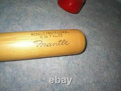 Mickey Mantle Vintage Mexican Wooden Baseball Bat-new York Yankees