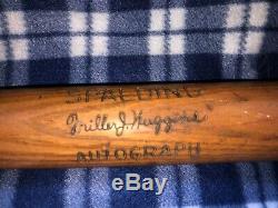 Miller James Huggins Spalding Signature Wood Baseball Bat Hof 1908-1916 Vintage