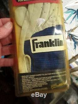 NEW NIP Vtg Signature 80's Franklin Batting Glove MENS XL LH Mike Schmidt Model