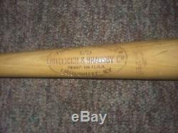 NICE Vtg 50s 60s GEORGE BABE RUTH 35 Wood Baseball Bat HOF Yankees RARE