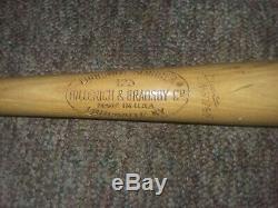 NICE Vtg 50s 60s GEORGE BABE RUTH 35 Wood Baseball Bat HOF Yankees RARE