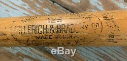 NICE Vtg 50s GEORGE BABE RUTH 35 Wood 32.5 oz Baseball Bat HOF Yankees RARE