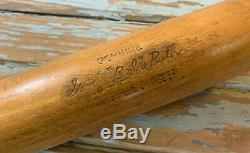 NICE Vtg 50s GEORGE BABE RUTH 35 Wood 32.5 oz Baseball Bat HOF Yankees RARE