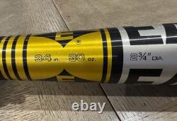 NOS! Vintage Easton EA70 Alloy B90-U Baseball Bat 34in 30oz