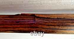 Negro League Hall of Famers and Stars autographed vintage baseball bat. 40 sigs