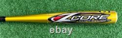 New Baseball Bat Easton Z Core Adult Super Fiber Gold Sports Metal Vintage -3 32