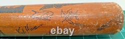 New Haven Ravens 1998 Team Signed Louisville Slugger Bat Minor League MLB No COA