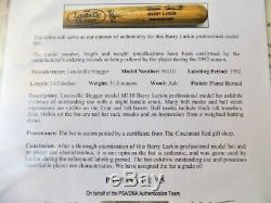 Nice Vintage Barry Larkin Game Used Cincinnati Reds Mlb Baseball Bat Psa Gu 9.5