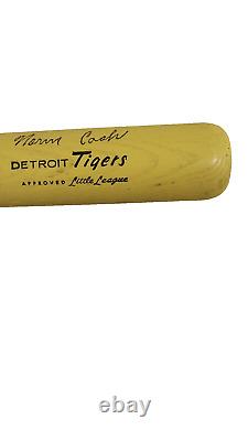 Norm Cash Detroit Tigers Little League approved Vintage Baseball Bat