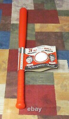 Nos Vintage Transogram 24 Willie Mays/mickey Mantle Bat & Ball- Factory Sealed