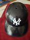 Original Vintage New York Yankees Game/catchers Used Abc Batting Helmet