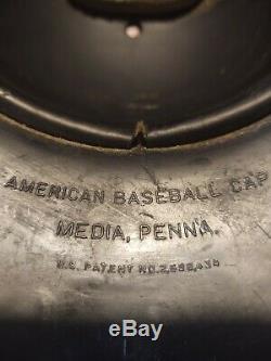 ORIGINAL Vintage New York Yankees Game/CATCHERS Used ABC Batting Helmet