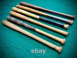 Ohio Heritage Baseball Bat Collection Lot Of 6- VTG Curated Display Set