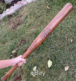 Old RARE Vintage HEINE GROH Model 1920s M R CAMPBELL Antique BOTTLE Baseball Bat