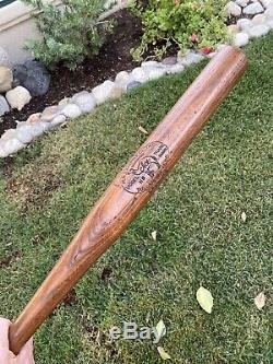 Old RARE Vintage HEINE GROH Model 1920s M R CAMPBELL Antique BOTTLE Baseball Bat