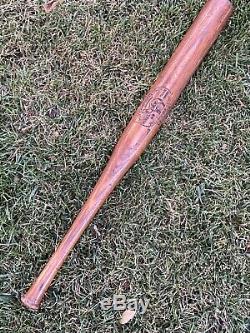 Old RARE Vintage HEINE GROH Model 1920s M R CAMPBELL Antique BOTTLE Baseball Bat